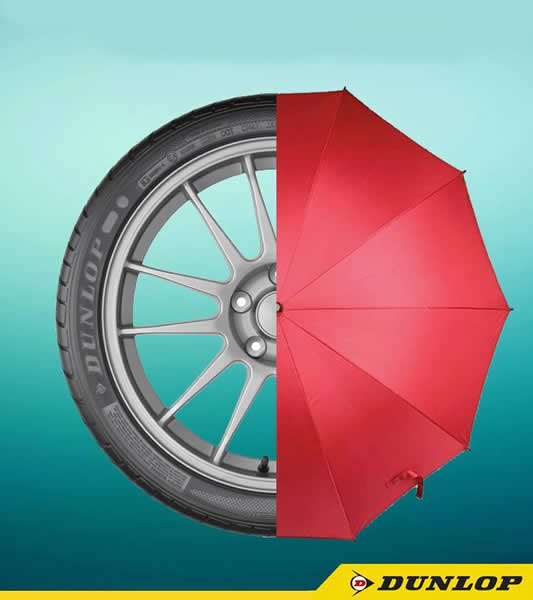 Dunlop στη βροχή